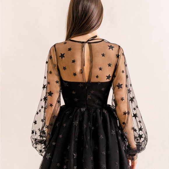 Lirika Matoshi Teuta Star Dress in Black size L - Picture 5 of 5